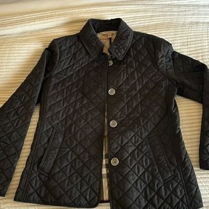 Burberry black coat